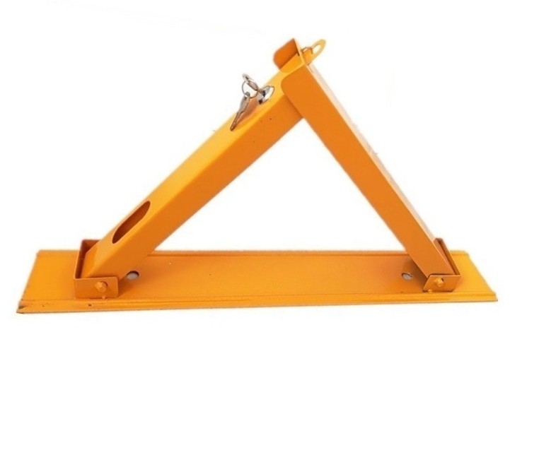 Manwal li jirrifletti trijanglu fordable parkeġġ lock lock